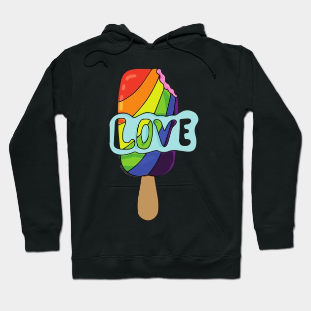 LOVE Hoodie by casualism